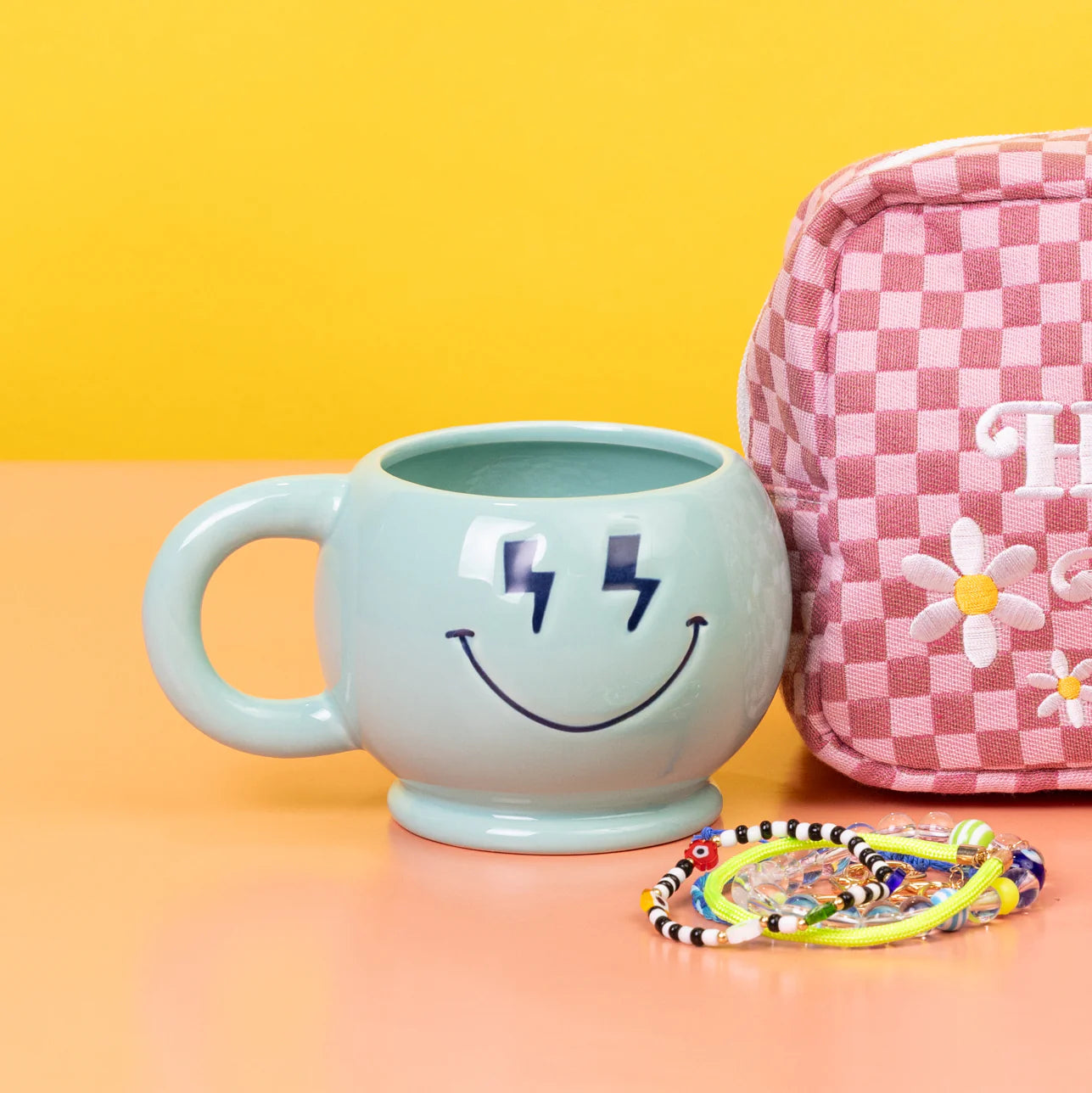 Ceramic Smiley Face Mug