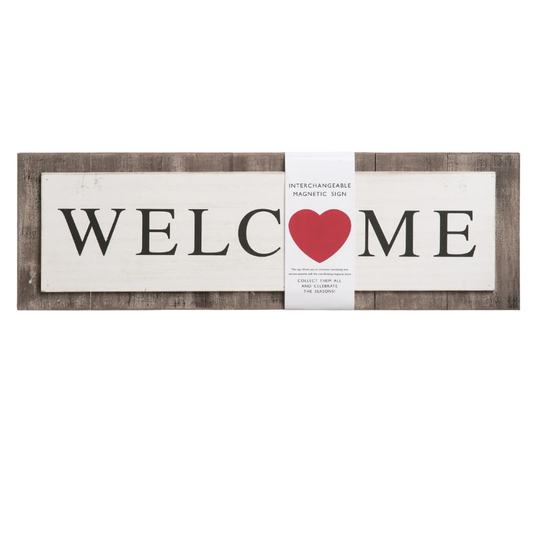 Changing Seasons Magnetic Plank Sign