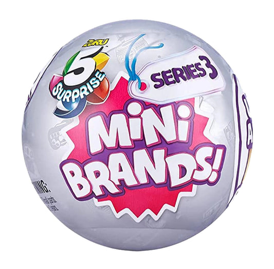 Zuru 5 Surprise Mini Brands Mystery Capsule - Series 3