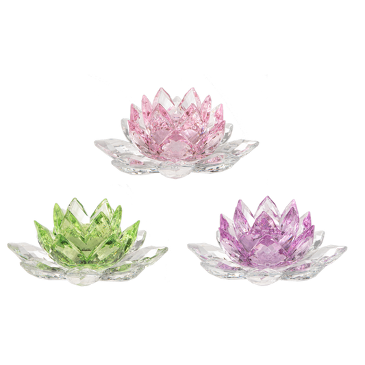 Peaceful Lotus Flower Figurine
