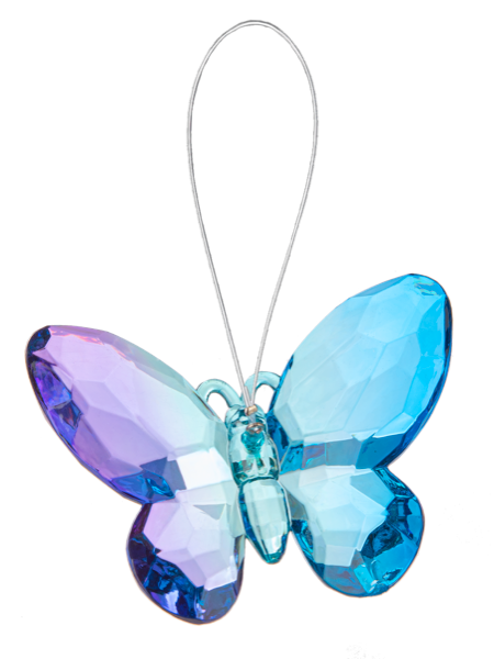 Multi-colored Acrylic Butterfly