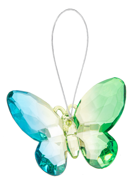 Multi-colored Acrylic Butterfly