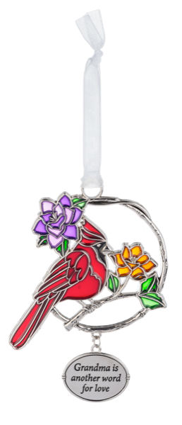 Blooms & Birds Ornament
