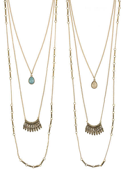 Triple Chain Necklace