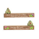 Kissy Face Frog Shelfsitter (CLEARANCE)