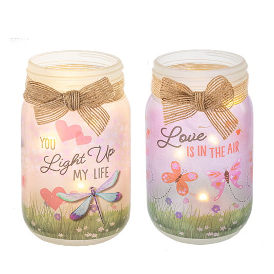 Love Bug Mason Jar
