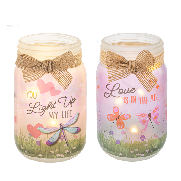 Love Bug Mason Jar