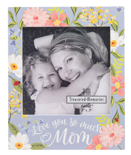 LOVE YOU MOM Mini Magnet Frame