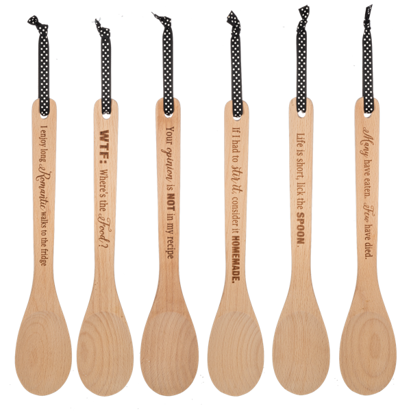 Stir Crazy Wooden Spoon