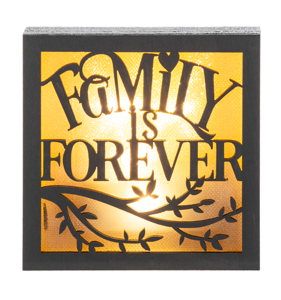 Laser Cut Light-up Block Sign (CLEARANCE)