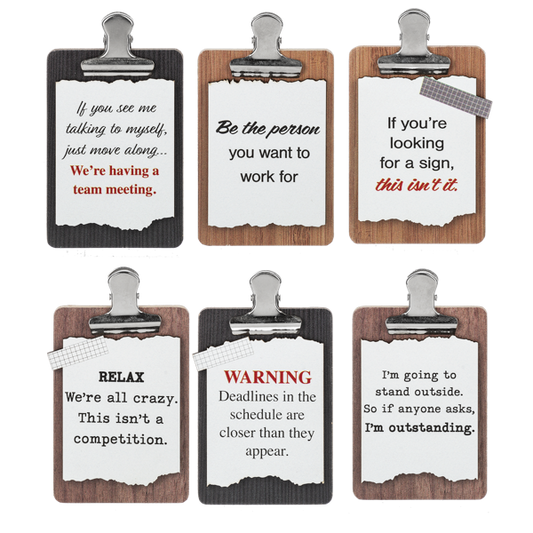 Office Talk Mini Clipboard