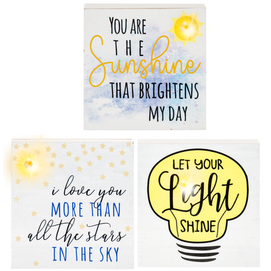 Light-up Block Talk