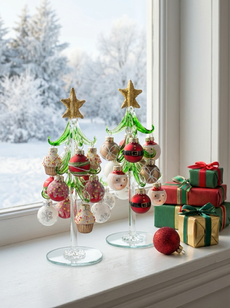 Sweet Christmas Tree with Ornaments