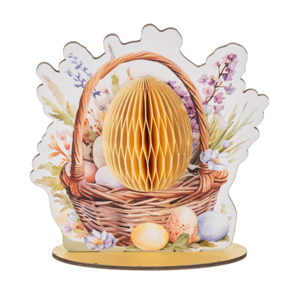 Honeycomb Critter & Basket Figurine