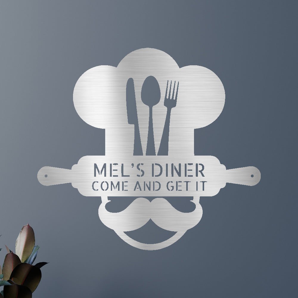 HOME CHEF Custom Metal Sign