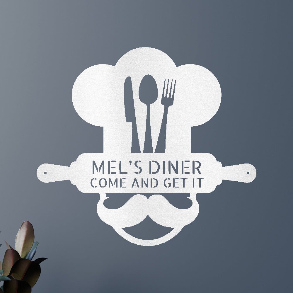 HOME CHEF Custom Metal Sign