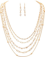 RJC Necklace/Earring Set