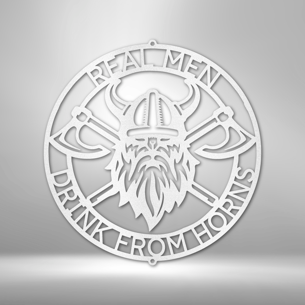 BATTLE AXE RING Custom Metal Sign