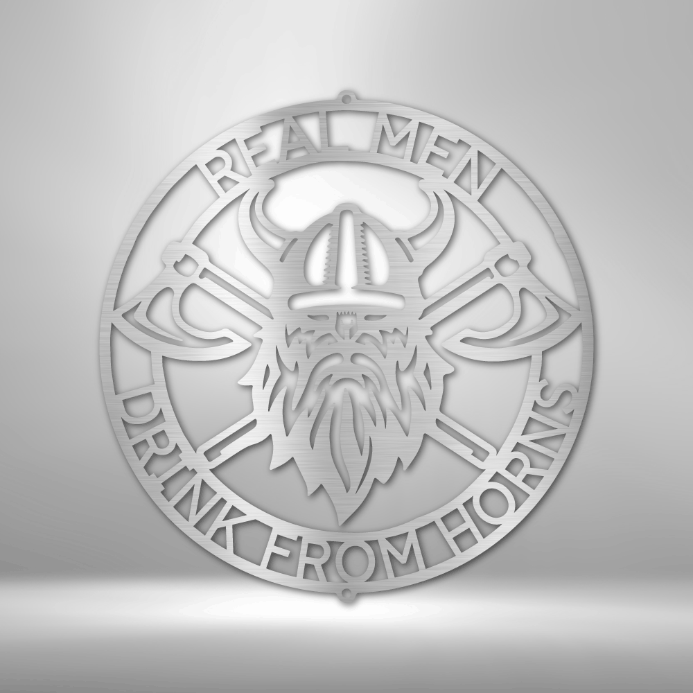 BATTLE AXE RING Custom Metal Sign