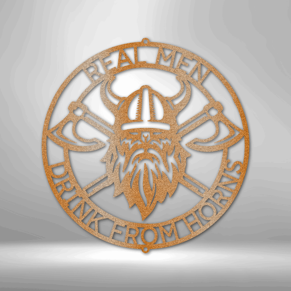 BATTLE AXE RING Custom Metal Sign