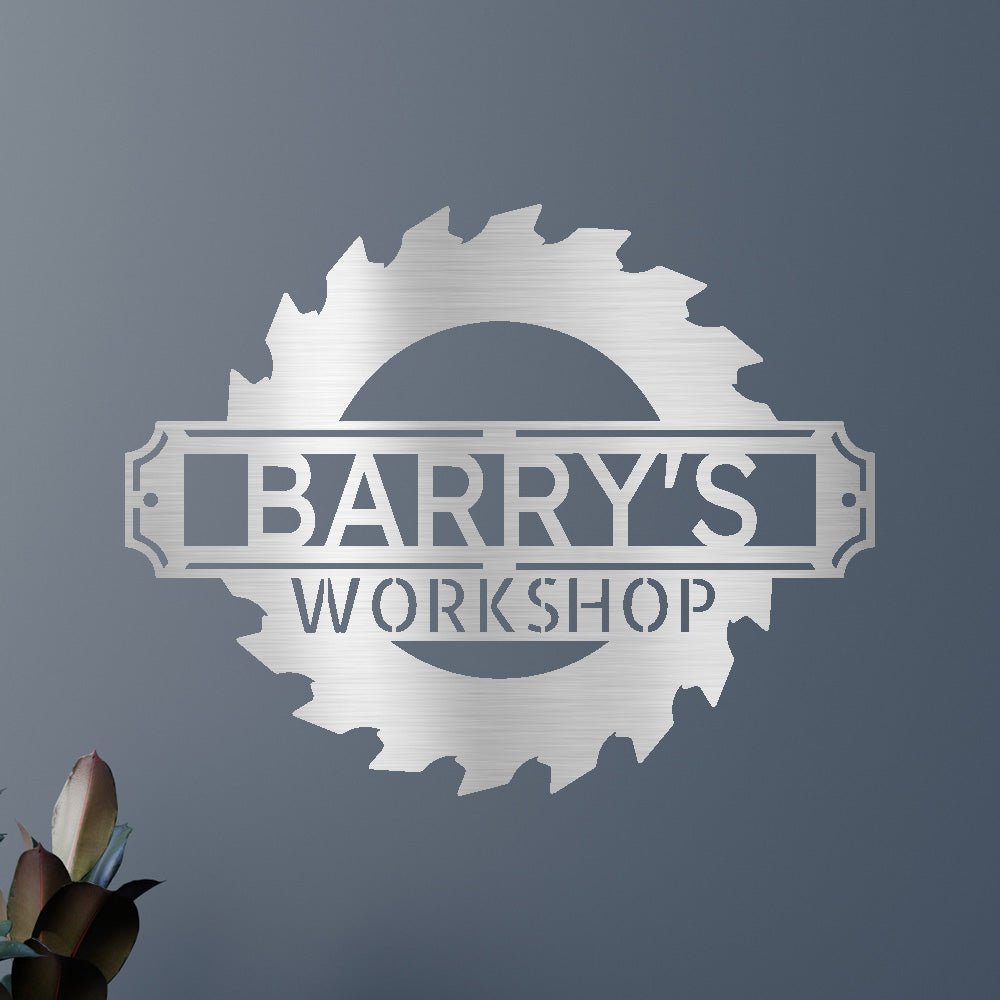 SAWMILL WORKSHOP Custom Metal Sign