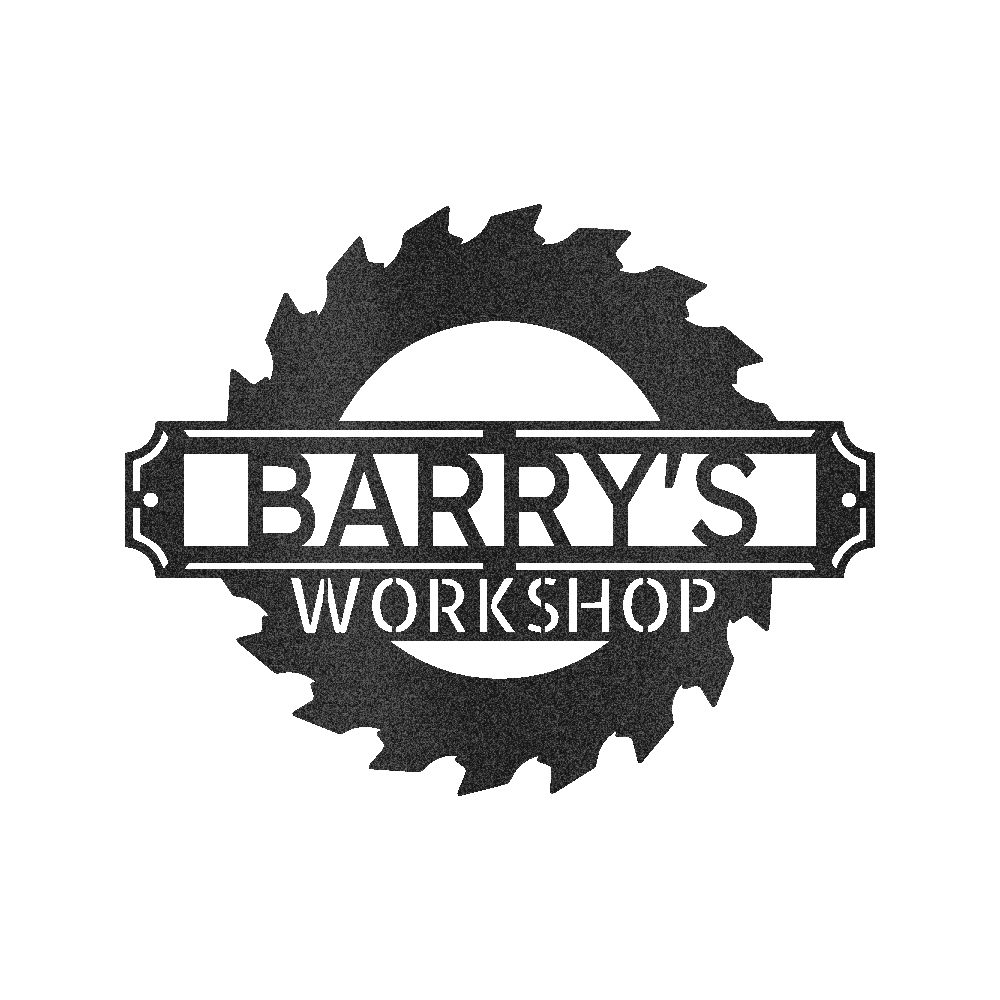 SAWMILL WORKSHOP Custom Metal Sign