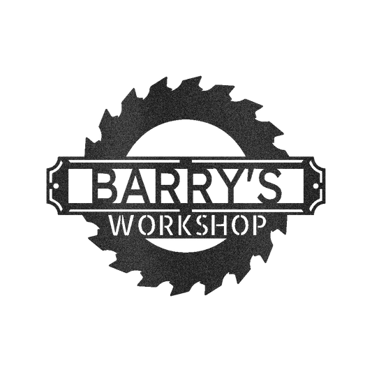 SAWMILL WORKSHOP Custom Metal Sign