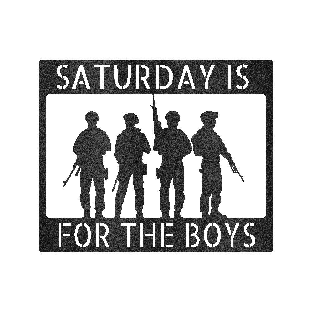 SOLDIERS Custom Metal Sign