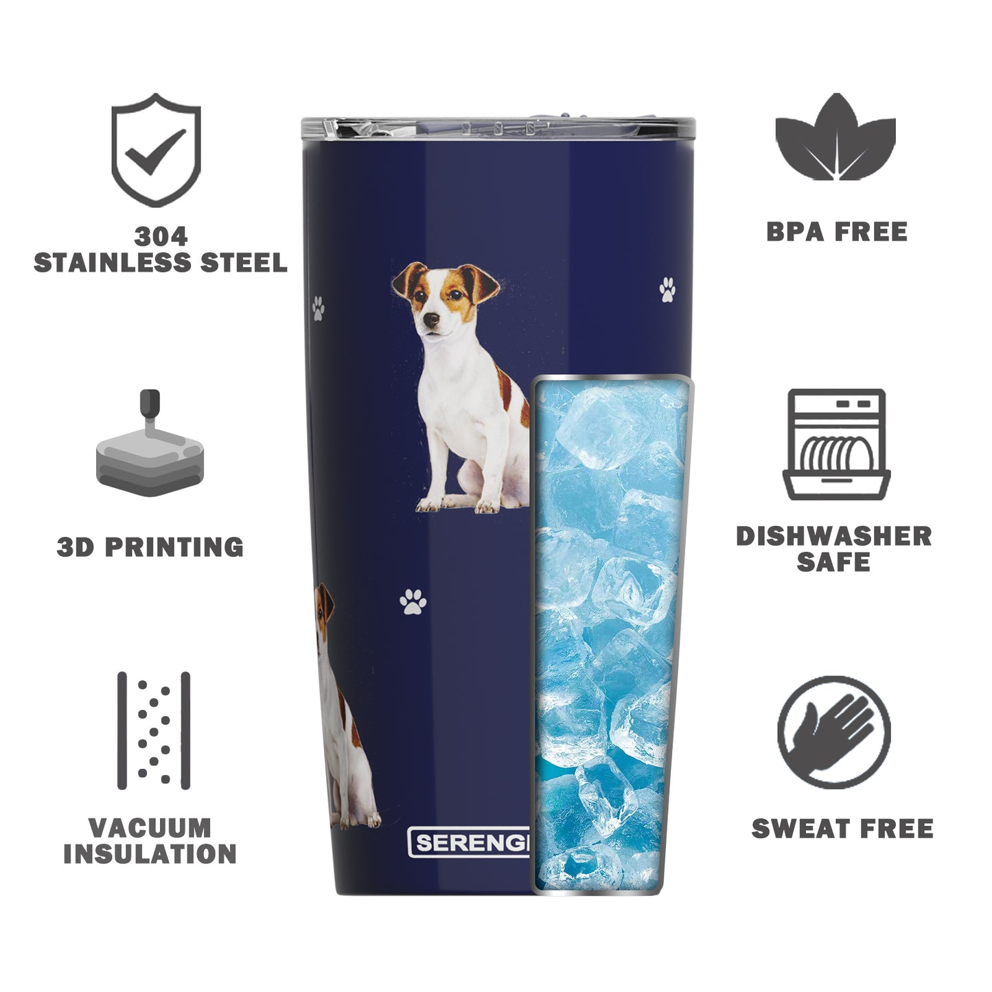 PET LOVERS 20-oz Serengeti Tumbler