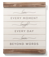 EVERY MOMENT Wall Sign (CLEARANCE)
