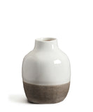 White & Brown Vase