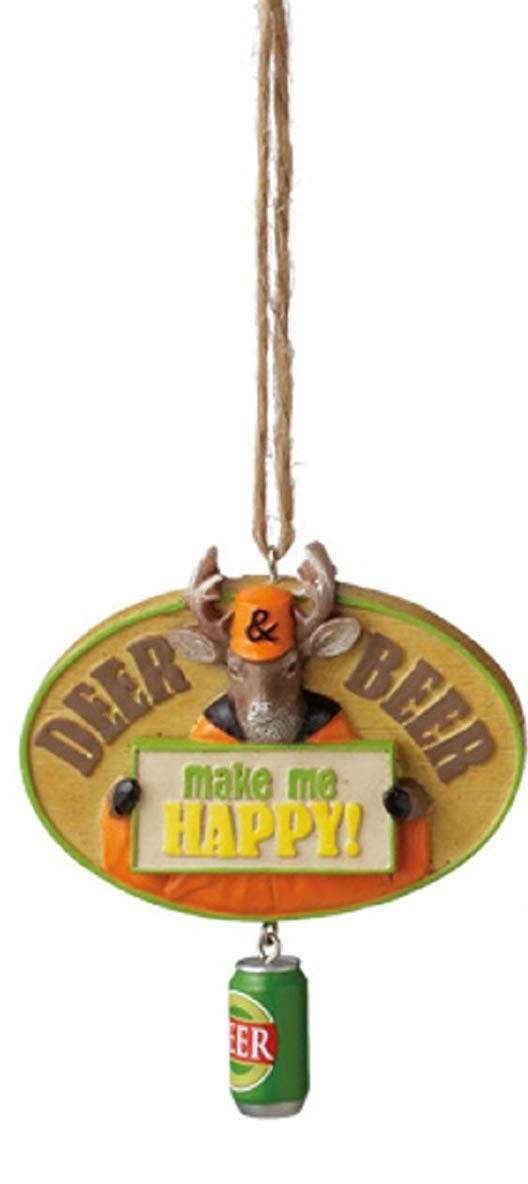 DEER & BEER Ornament (CLEARANCE)