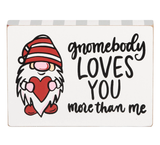 Glory Haus Valentine Block Sign  (CLEARANCE)
