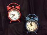 Small Desk Clock (red or blue)