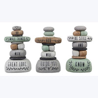 Resin Stacked Rocks Decor (CLEARANCE)