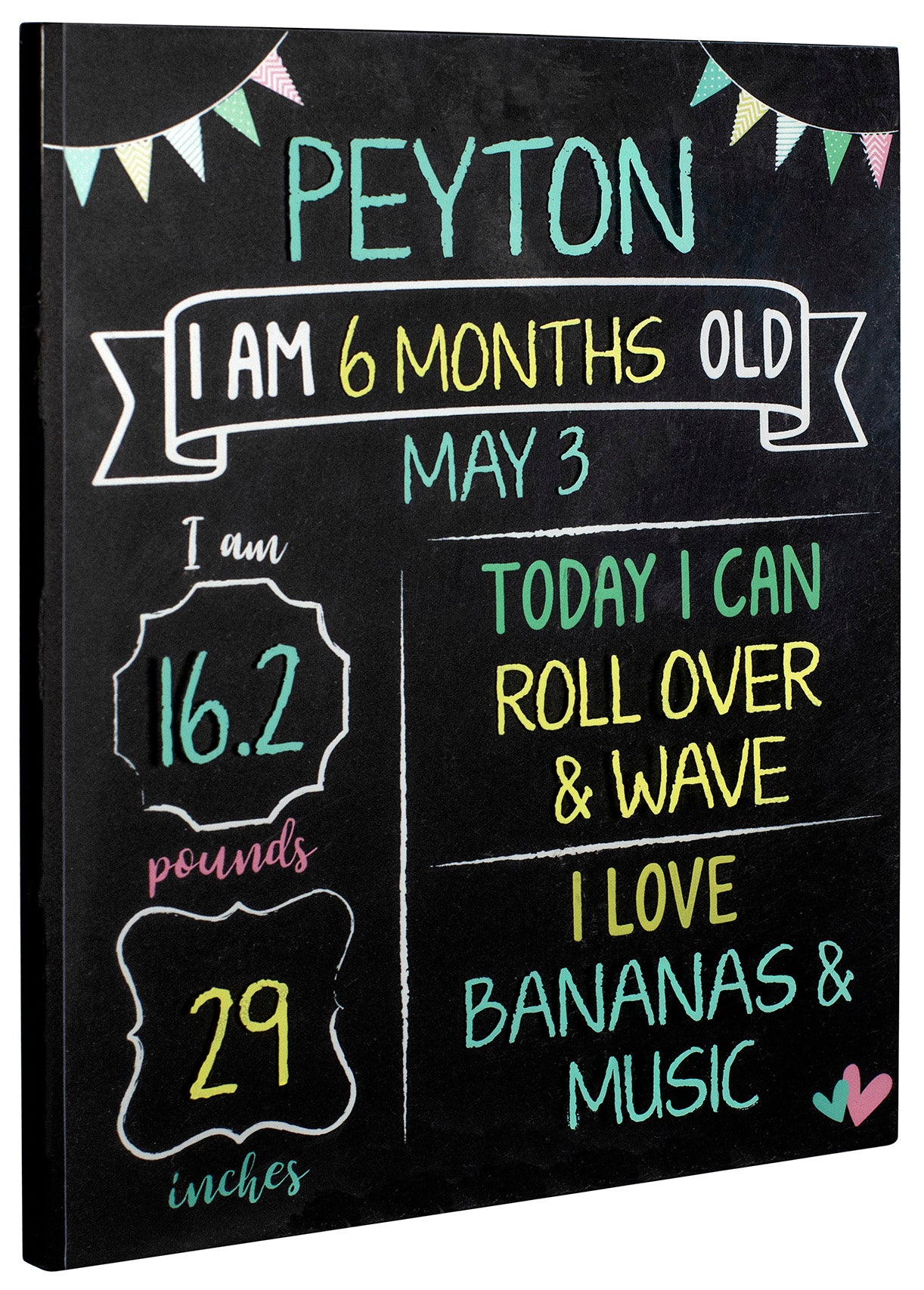 Baby Milestone Chalkboard (CLEARANCE)