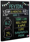 Baby Milestone Chalkboard