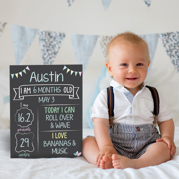 Baby Milestone Chalkboard (CLEARANCE)