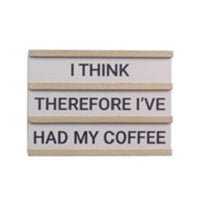 COFFEE Letterboard Sign