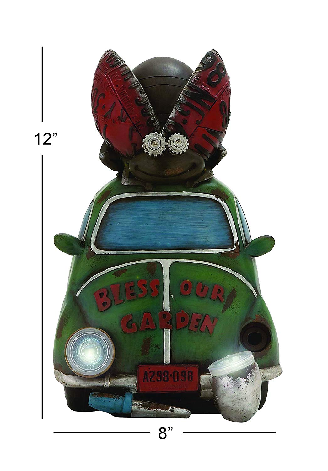 Solar Beetle Car (8''W, 12''H) (CLEARANCE)