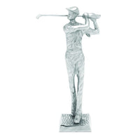 Aluminum Golfer Statue (CLEARANCE)
