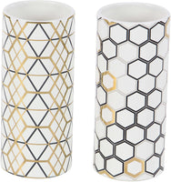 Beehive Design Ceramic Vase (CLEARANCE)