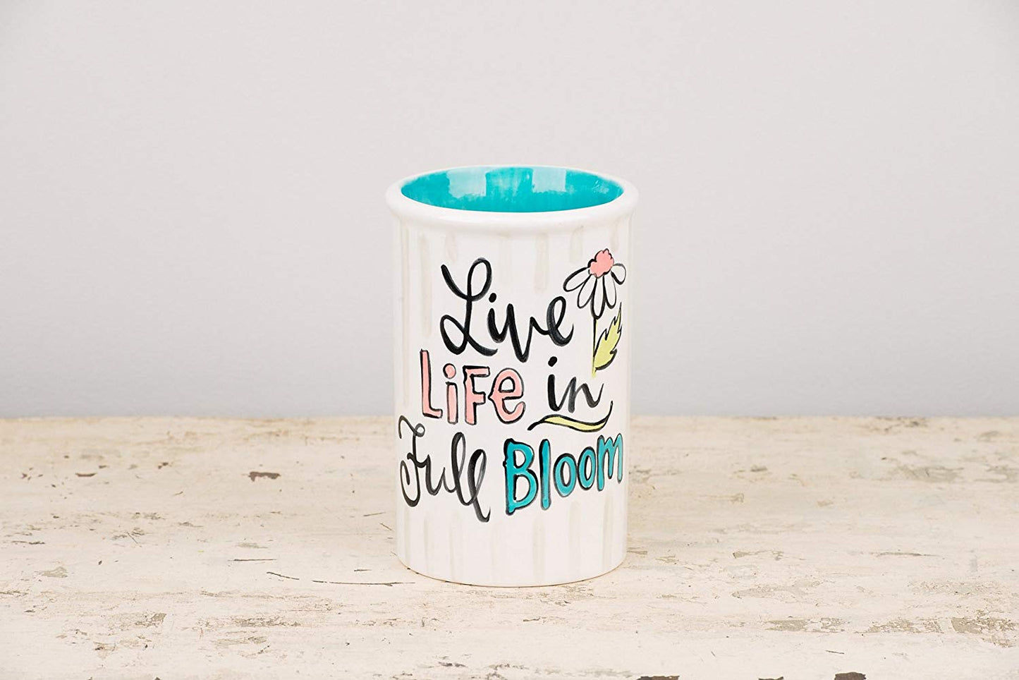LIFE IN FULL BLOOM 6.5” Vase (CLEARANCE)