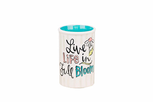 LIFE IN FULL BLOOM 6.5” Vase (CLEARANCE)