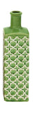 Ceramic Patterned Vase GREEN