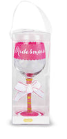 BRIDESMAID Wine Glass (CLEARANCE)