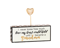 Photo Block w/Gold Wire Clip