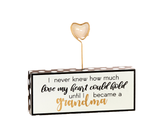 Photo Block w/Gold Wire Clip