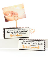 Photo Block w/Gold Wire Clip