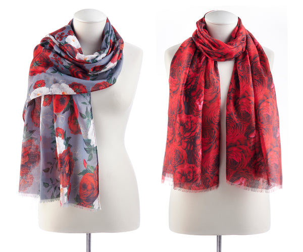 Floral Printed Scarf (CLEARANCE)